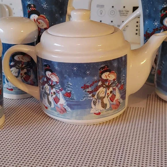 Winter tea set - Picture 7 of 7